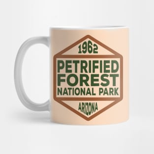 Petrified Forest National Park badge Mug